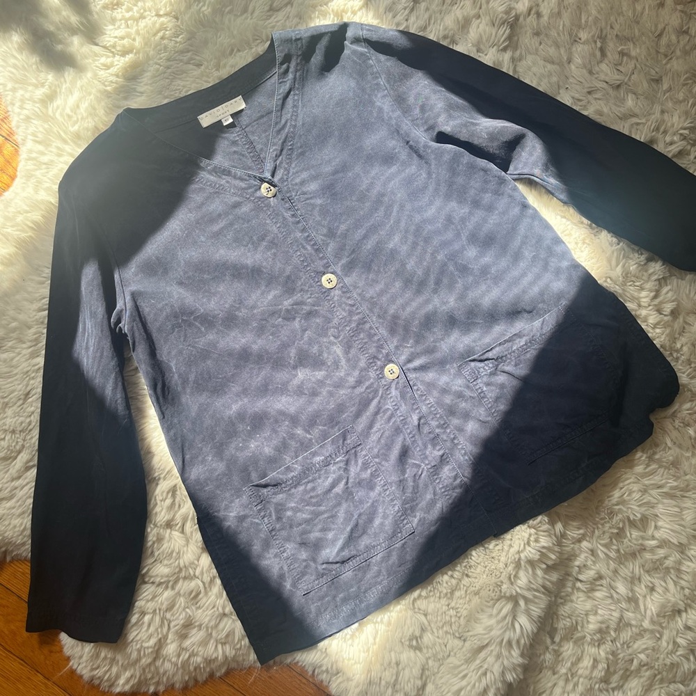 Vintage David Dart navy blue chore coat size S